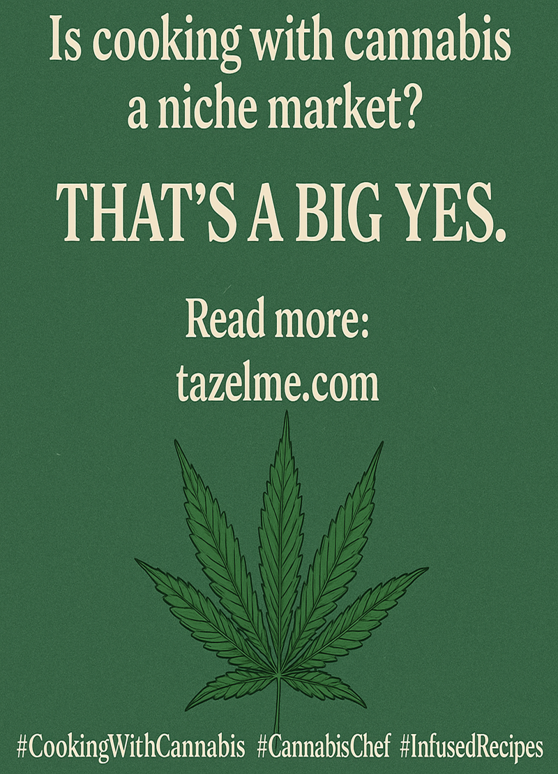 Host Your Own Cooking with Cannabis Show on Tazel.com