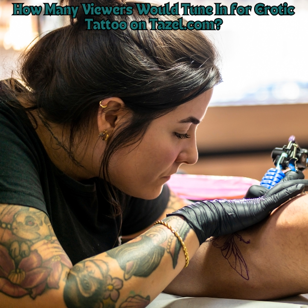 How many viewers would tune in for erotic tattoo on Tazel